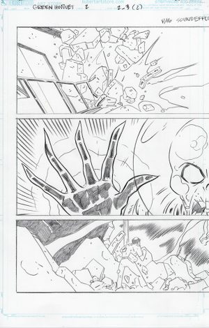 Green Hornet Issue 2 Page 2/3 by Anthony Marques