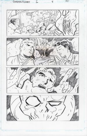 Green Hornet Issue 2 Page 4 by Anthony Marques