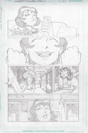 Vampirella Halloween Special 1 Page 4 by Anthony Marques