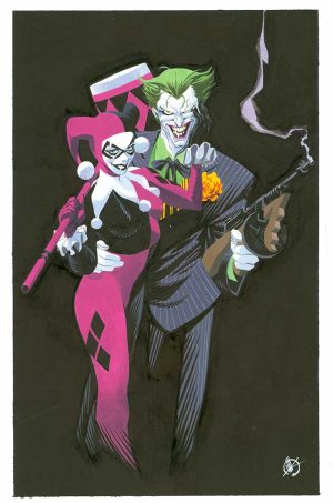 Joker & Harley Quinn Game Art by Matteo Scalera