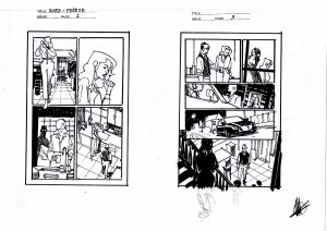 One Bad Day  p.2-3 Prelim by Matteo Scalera