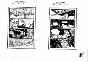 One Bad Day p.18-19 Prelim by Matteo Scalera