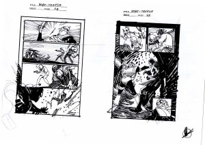 One Bad Day p.24-25 Prelim by Matteo Scalera