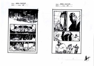 One Bad Day p.28-29 Prelim by Matteo Scalera