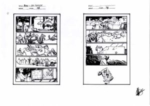 One Bad Day p.32-33 Prelim by Matteo Scalera