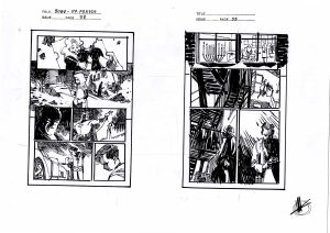 One Bad Day p.38-39 Prelim by Matteo Scalera