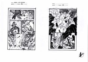 One Bad Day p.54-55 Prelim by Matteo Scalera