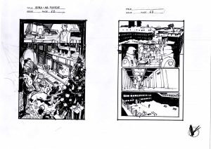 One Bad Day p.62-63 Prelim by Matteo Scalera