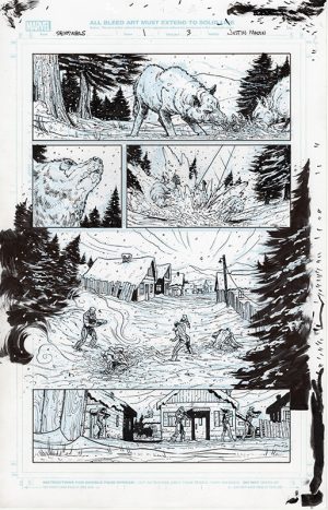 Sentinels #1 Page 3 by Justin Mason