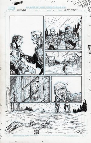 Sentinels #1 Page 4 by Justin Mason