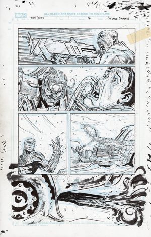 Sentinels #1 Page 7 by Justin Mason