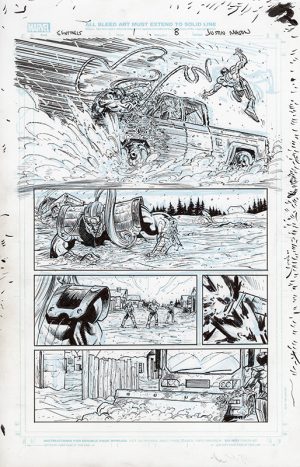 Sentinels #1 Page 8 by Justin Mason