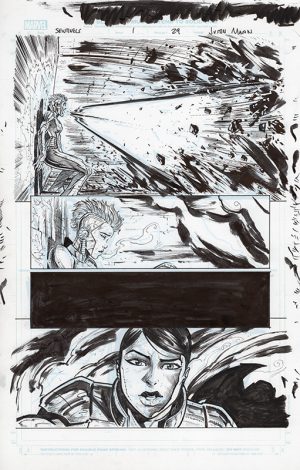 Sentinels #1 Page 29 by Justin Mason