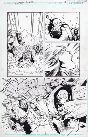 Supergirl #1 Page 15 by Mahmud Asrar