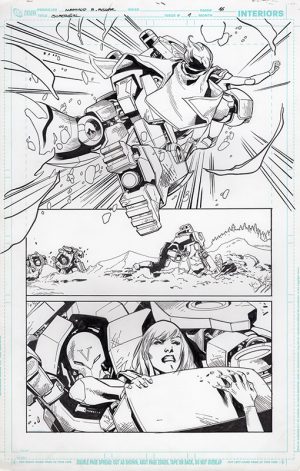 Supergirl #1 Page 16 by Mahmud Asrar