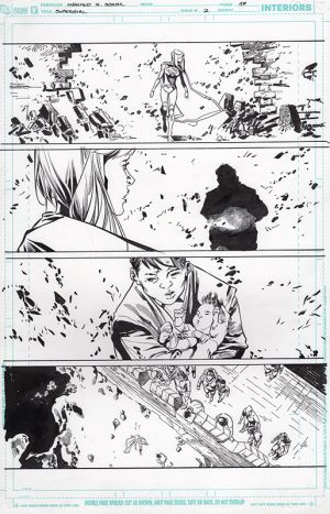 Supergirl #2 Page 17 by Mahmud Asrar