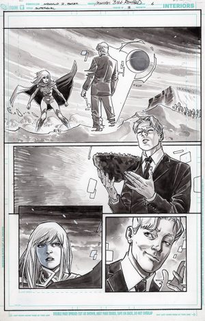 Supergirl #3 Page 6 by Mahmud Asrar