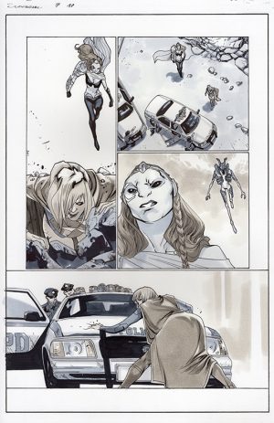 Supergirl #7 Page 10 by Mahmud Asrar