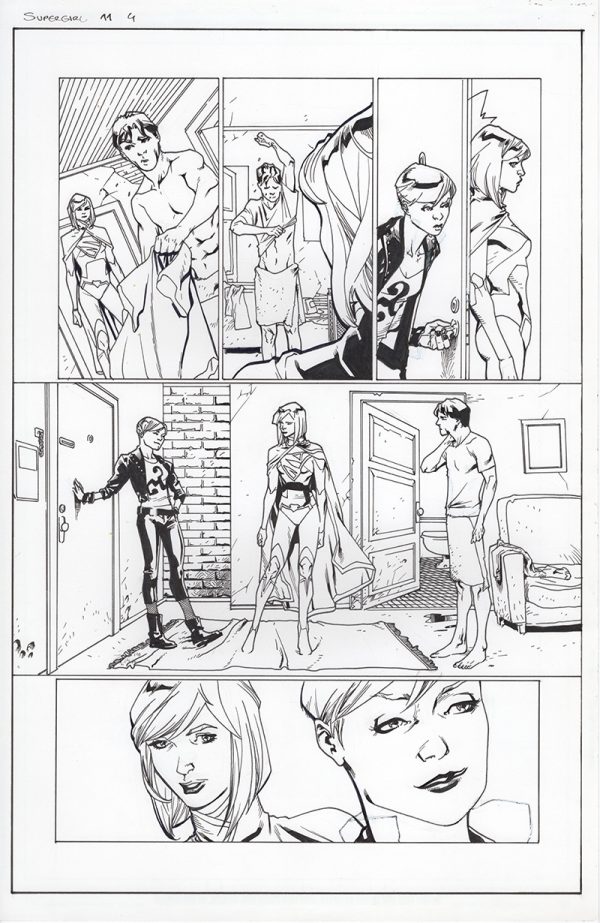 Supergirl #11 Page 4 by Mahmud Asrar