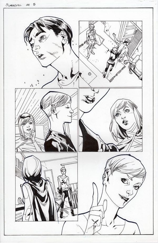 Supergirl #11 Page 5 by Mahmud Asrar