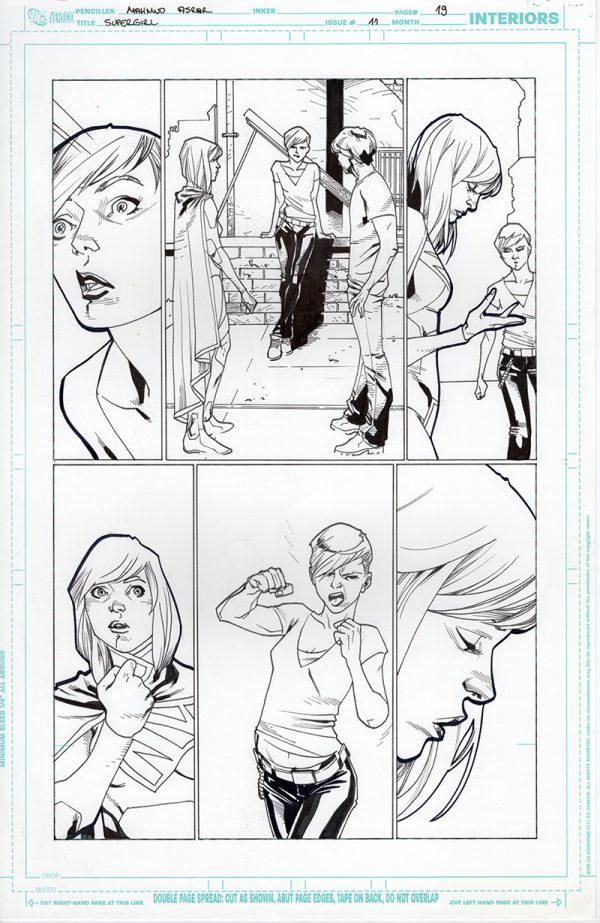 Supergirl #11 Page 19 by Mahmud Asrar