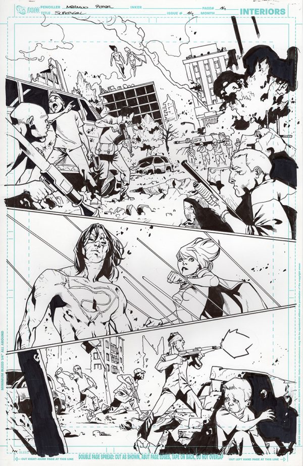 Supergirl #14 Page 14 by Mahmud Asrar