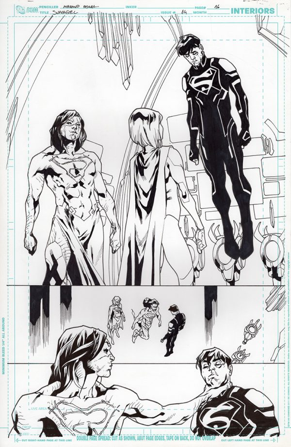 Supergirl #14 Page 16 by Mahmud Asrar