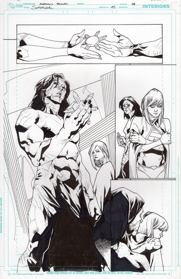 Supergirl #15 Page 18 by Mahmud Asrar