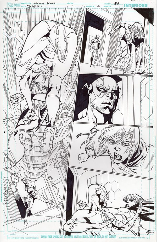 Supergirl #16 Page 6 by Mahmud Asrar