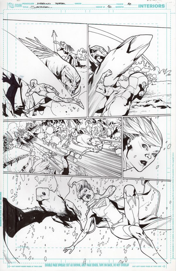 Supergirl #16 Page 10 by Mahmud Asrar