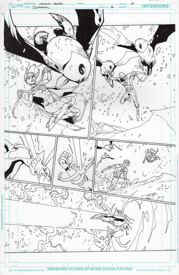 Supergirl #16 Page 11 by Mahmud Asrar