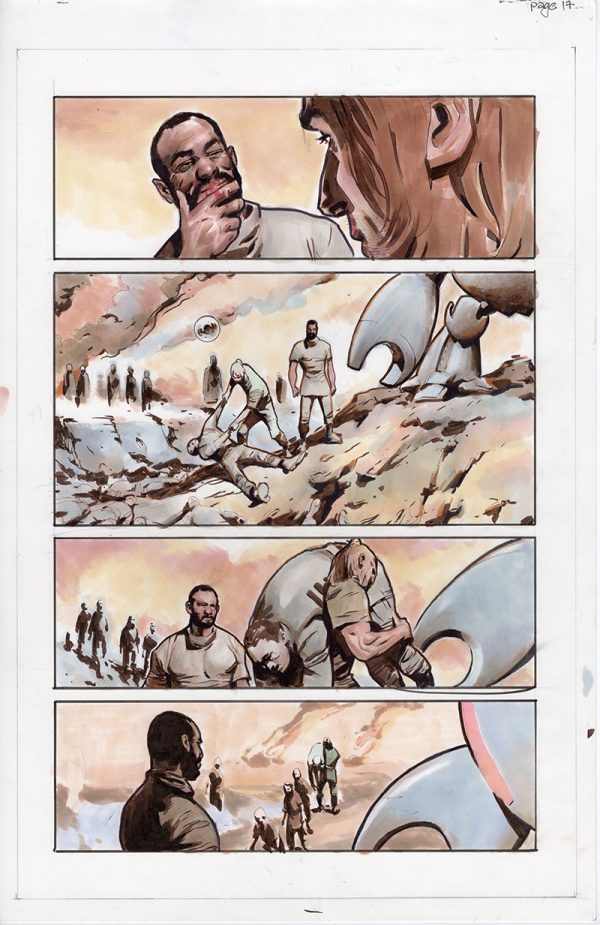 X-O Manowar #19 page 17 by Cary Nord