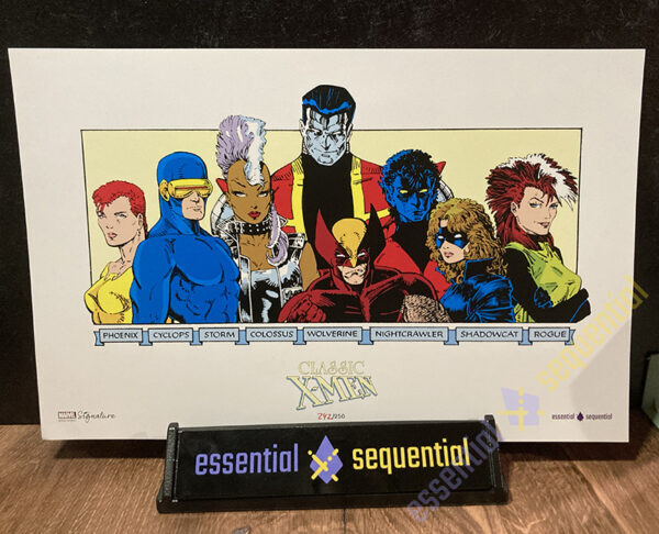 Arthur Adams: Xmen Line Up Print (Marvel)