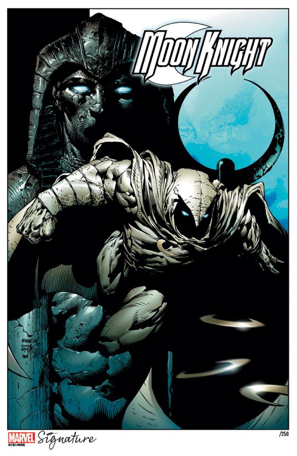 Limited Edition Moon Knight Print by David Finch