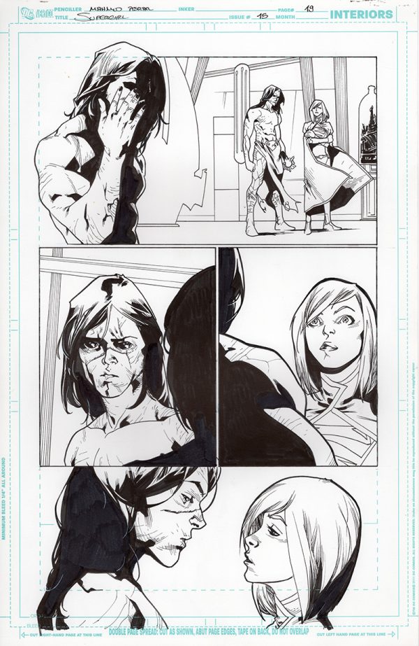 Supergirl #15 Page 19 by Mahmud Asrar