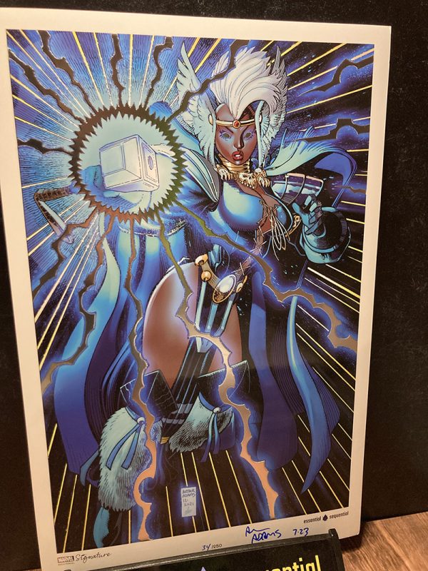 Arthur Adams: Storm Foil Print (Marvel) by Arthur Adams - Image 3