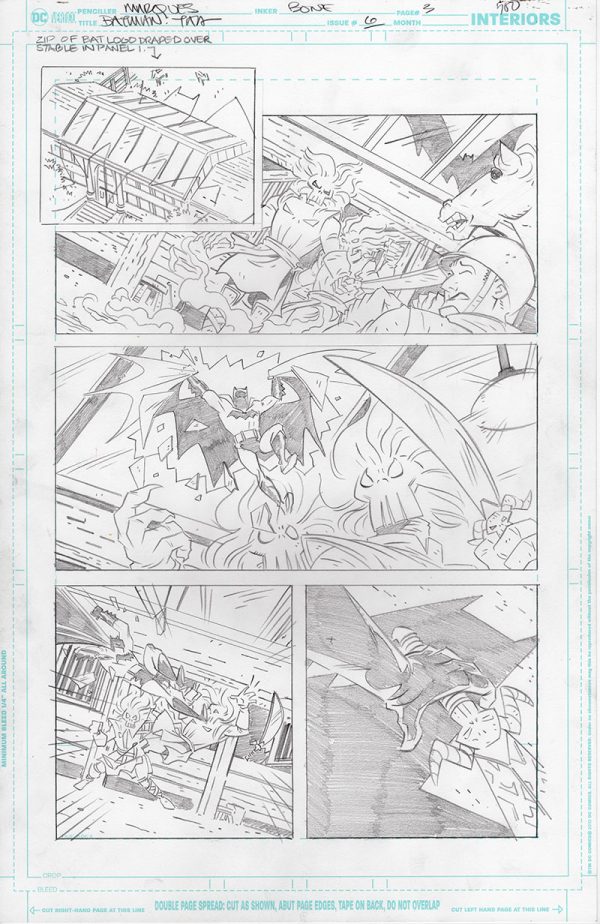 Batman: Audio Adventures #6 Page 3 by Anthony Marques