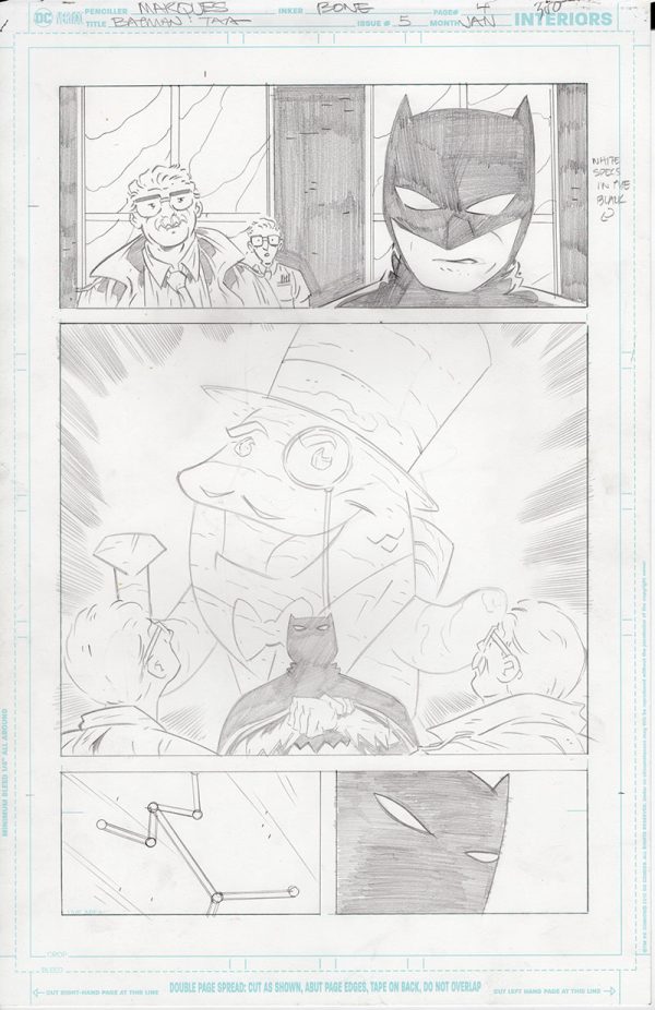 Batman: Audio Adventures #5 Page 4 by Anthony Marques