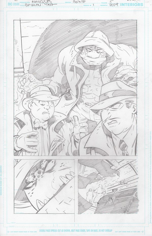 Batman: Audio Adventures #1 Page 5 by Anthony Marques