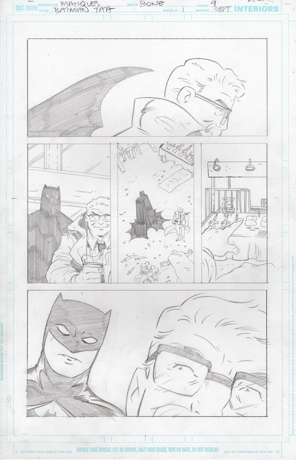 Batman: Audio Adventures #1 Page 9 by Anthony Marques