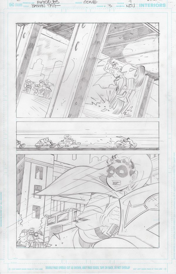 Batman: Audio Adventures #3 Page 7 by Anthony Marques