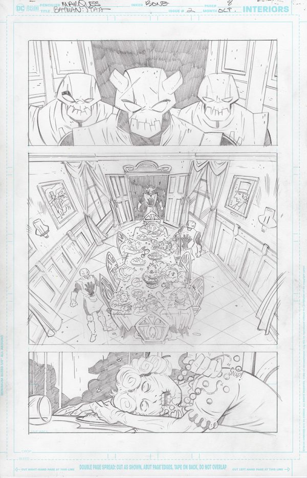 Batman: Audio Adventures #2 Page 8 by Anthony Marques