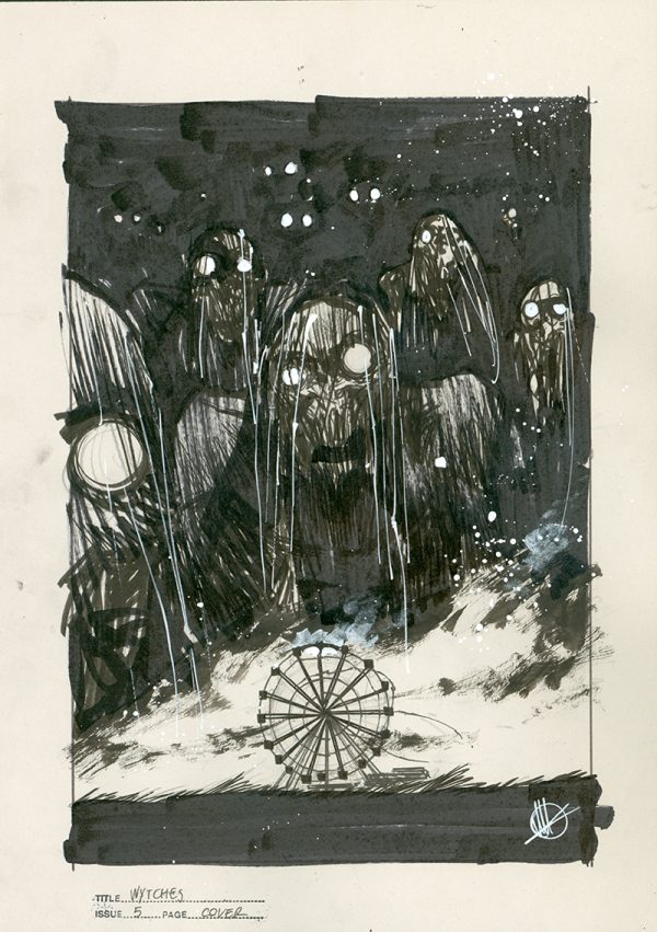 Wytches #5 Cover Prelim by Matteo Scalera