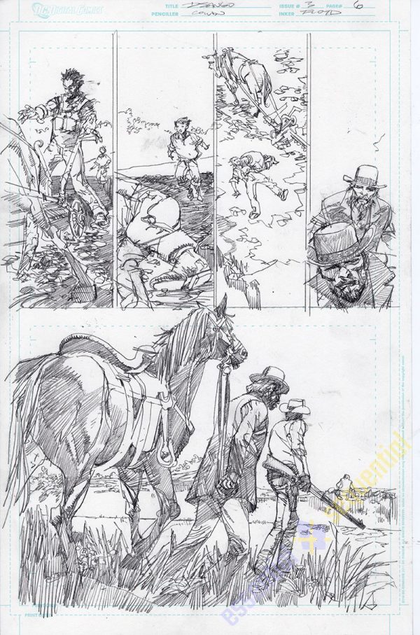 Django Unchained #3 Page 6 by Denys Cowan