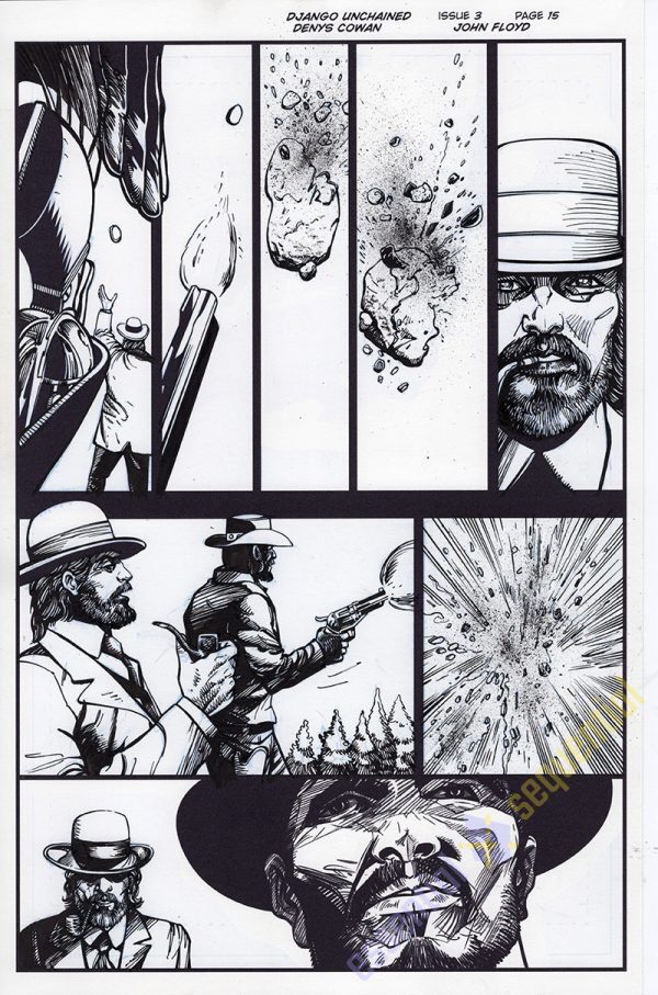 Django Unchained #3 Page 15 by Denys Cowan