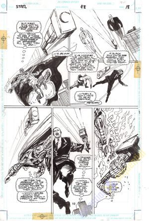 Steel #48 Page 18 by Denys Cowan