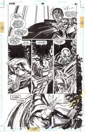 Steel #48 Page 21 by Denys Cowan