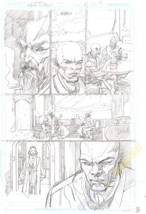 Star Wars: Mace Windu #1 Page 3 by Denys Cowan