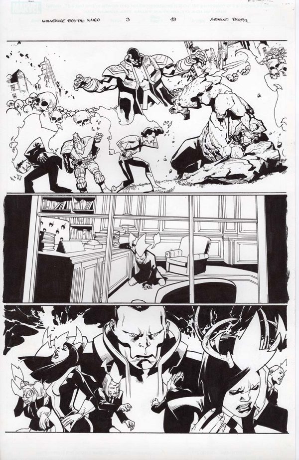 Wolverine and the X-Men #3 Page 19 by Mahmud Asrar