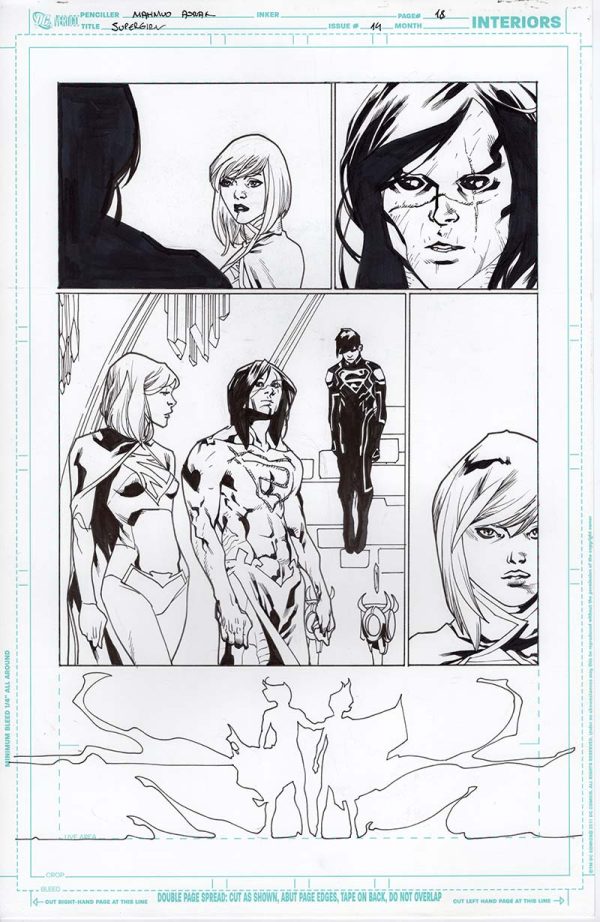 Supergirl #19 Page 18 by Mahmud Asrar